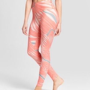 Joy Lab Coral Peach Leggings XS Full Length New